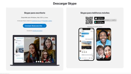 Descarga de Skype