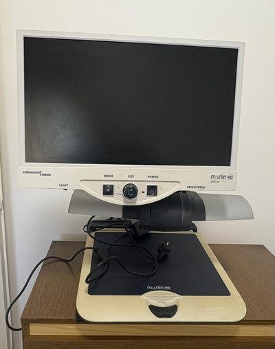 Imagen de lupa electrónica tv merlin