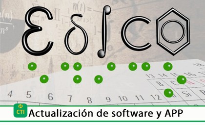 Logo edico y muestra de pantalla.