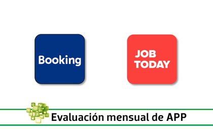 Icono de las app Booking y Job Today