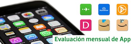 Evaluación de apps: Citymapper, Skyscanner Vuelos Hoteles, Anytime Podcast Player, Perfumerías Druni y Amazon. Evaluación de apps: Citymapper, Skyscanner Vuelos Hoteles, Anytime Podcast Player, Perfumerías Druni y Amazon.
