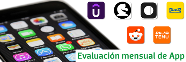 Evaluación de apps: Udemy, ChessBack, The invisible puzzle, Ikea, Temu, Reddit