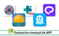Iconos de las apps evaluadas en junio