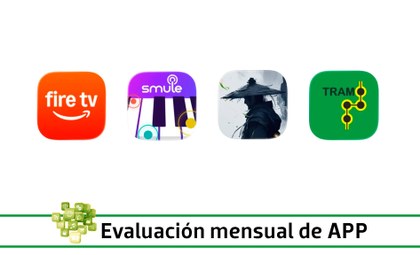 Imagen con los logotipos de las apps evaluadas en mayo