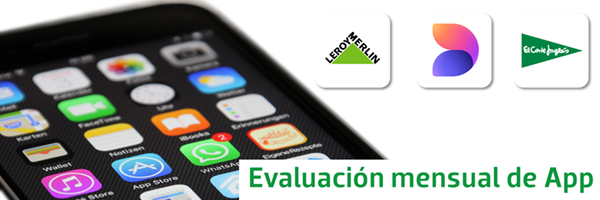 Evaluación de apps: Leroy Merlín, Microsoft Designer y El Corte Inglés
