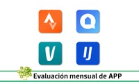 Iconos de las apps evaluadas en noviembre