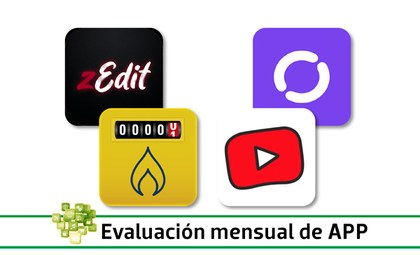 Iconos de las apps evaluadas en septiembre.
