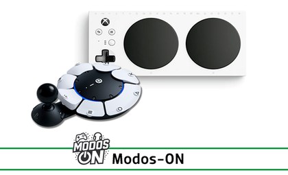 Modos-ON: mandos accesibles de Xbox y PlayStation Modos-ON: mandos accesibles de Xbox y PlayStation