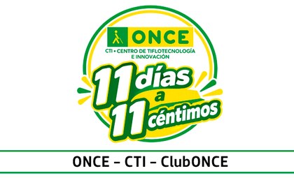 Logotipo de la promoción 11 días a 11 céntimos del CTI.