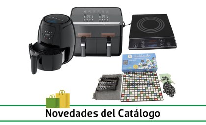 Novedades: Airfryer, microondas, placas de inducción, juego apalabrados, y cuentos del SBO
