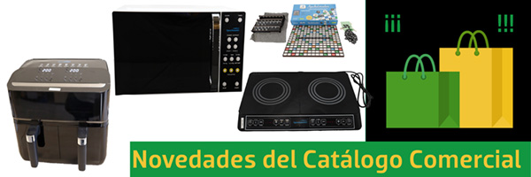 Novedades: Airfryer, microondas, placa de inducción, juego apalbrados, entre otros