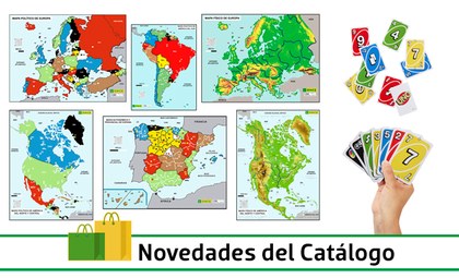 Imagenes de mapas y juego UNO.