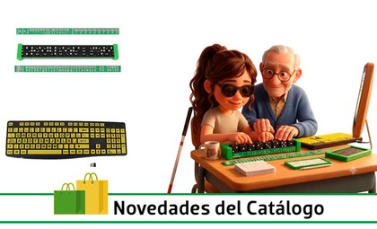 Imagen de los nuevos productos disponibles en el catálogo del CTI.