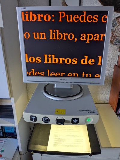 Imagen de lupa humanware smartview xtend